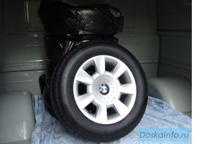 Продаются литые диски BMW E39 15' с зимней резиной Nokian Hakkapeliitta RSi