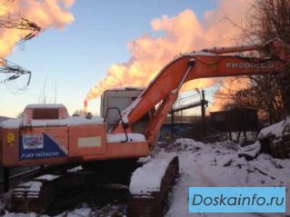 Продам         гусеничный      экскаватор fiat-hitachi FH 200LC