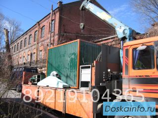 Перевозки манипулятором Спб