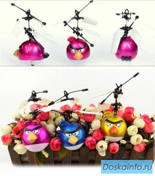 Хит 2014 года! Летающие игрушка Angry birds.