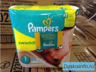 Распродаем подгузники Pampers