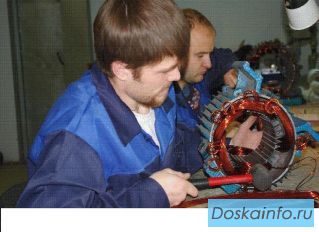 Ремонт электродвигателей