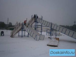 Зимние                горки.                    