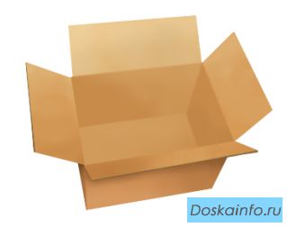 Картонная коробка из гофрокартона