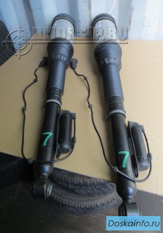 Задние стойки на бронированный Мерседес w220