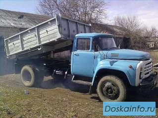 Доставка сыпучих материалов – песок, щебень, чернозем, керамзит и др.