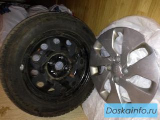 Продаю   4 комплекта зимние        шины 185/60/R15 диск-Т48