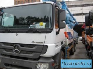 Автобетононасос ZOOMLION ZLJ5300THBB 43X-5RZ на шасси Mercedes Actros, 2012 год