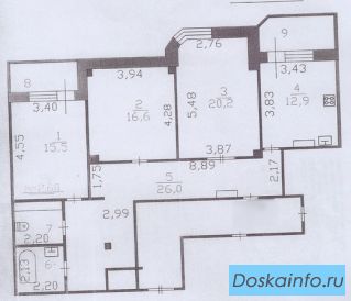 Продажа 3ккв в г.Тосно, Блинникова ул.,д.12