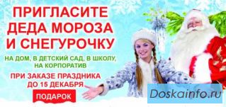 Дед Мороз и снегурочка на дом и корпоратив