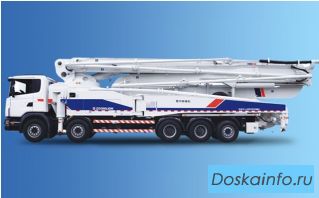 Бетононасос ZOOMLION ZLJ5530THBK 60X-6RZ на шасси SCANIA, 2013г.
