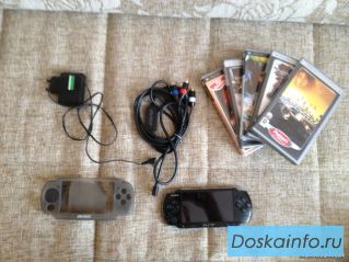 3008PSP ( 5 игр, 2 Gb, чехол, hdmi, Usb, зарядка)