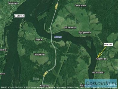 Продается участок  - 22,2 сотки, на 1-й (20м.) береговой линии, ПМЖ
