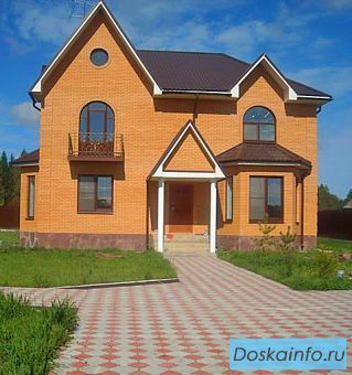 Строительство загородного дома из кирпича под ключ