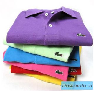 Распродажа футболок поло Lacoste