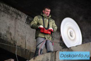 Алмазная резка, сверление (бурение) отверстий в железобетоне, кирпиче и т.д.