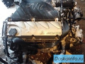 Двигатель Mitsubishi 4G69 2.4 с навесным в сборе