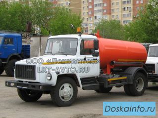 Установка бочки ассенизаторской. 