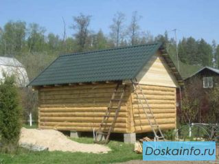Готовые срубы домов бань