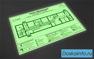 Скорое изготовление или разработка плана эвакуации