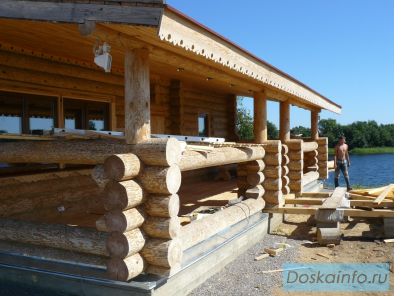Деревянные дома ручной рубки, Канадская, Норвежская рубка.