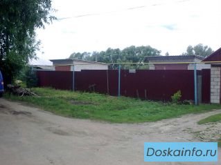  участок 18 соток  г.Шацк Рязанской, 2 гаража, баня
