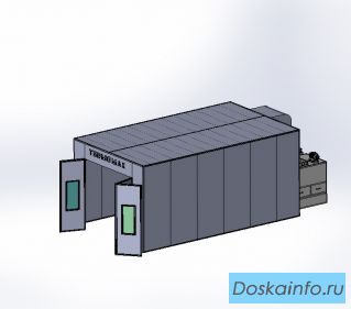 Покрасочные камера за 599000