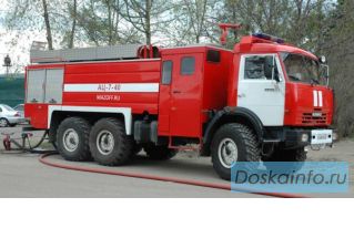 Камаз пожарный 43118 вездеход, ац 7-40 2009 год, птв 1. с доставкой
