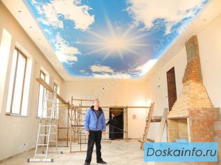 Натяжные потолки