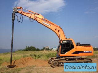 Гидравлический бур DRD-20 (Англия) на экскаваторы (10-20 тонн)