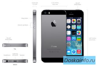 IPhone 5S 16GB Original Space Grey