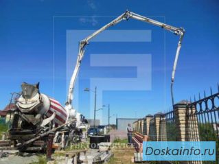 Аренда ПУМИ (бетононасос28м+миксер) СПб и Лен.обл