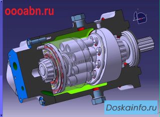 Запчаcти на гидронасос Bosch Rexroth A10VO71