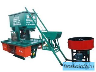 Станки для производства кирпича и плитки из Китая
