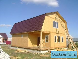 Строительство дачных домов из sip-панелей, Выгодно