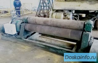 И2220 вальцы 12х1800 трехвалковые