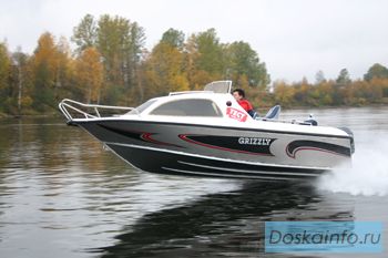 Алюминевый катер grizzly 520 нт новый!!