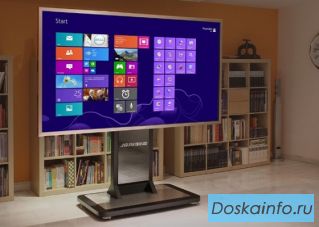 Интерактивный 4К дисплей 84 дюйма  (123 см)