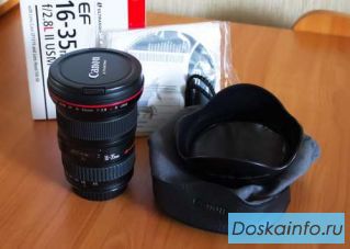 Продам объектив Canon EF 16-35 mm f/2.8 L II USM