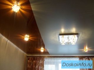 Натяжные бесшовные потолки,компания 7 небо