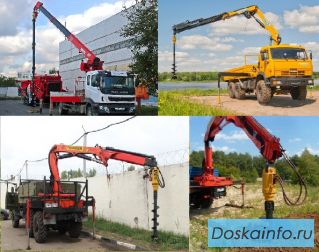 БУР (Англия) на кран-манипулятор (Kanglim, Palfinger, Unic, Isuzu и др.)