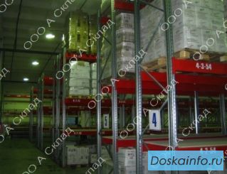Стеллаж металлический для магазина и склада