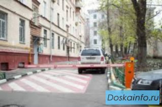 Установка шлагбаума во двор на законных основаниях