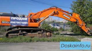 Мощный гусеничный экскаватор Doosan Solar 500LS-V