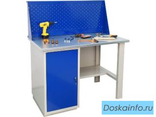 Верстак слесарный однотумбовый 120Sh+WD1