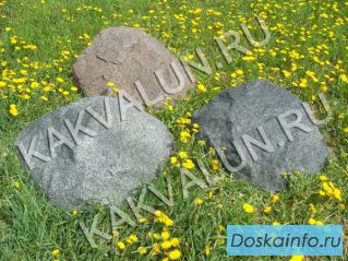 Камни для украшения сада и декора люков
