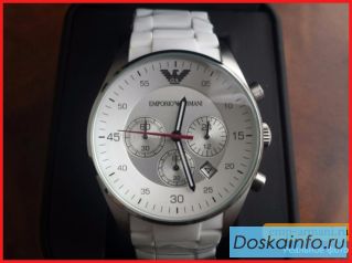 Мужские наручные часы Emporio Armani - хронограф