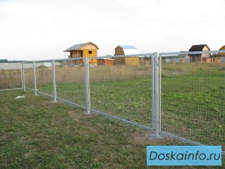 Столбы металлические, секции для забора дешево с доставкой