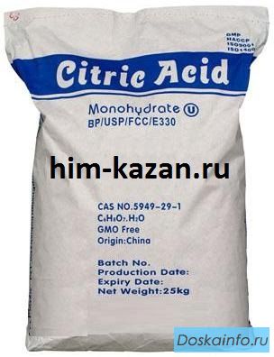 Оптовые поставки Лимонной Кислоты во все регионы РФ.