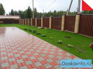   Укладка тротуарной плитки Асфальтирование территории, земляные работы.